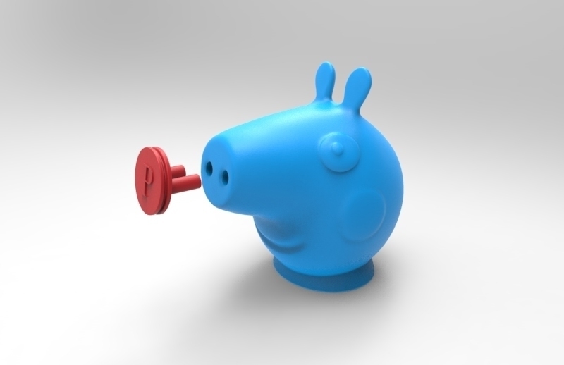 peppa toothpaste dispenser cap and plug