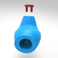 peppa toothpaste dispenser cap and plug - Thumbnail 2