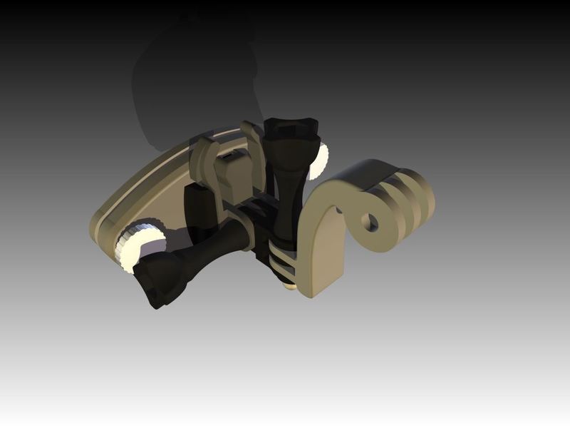 Gopro backpack mount