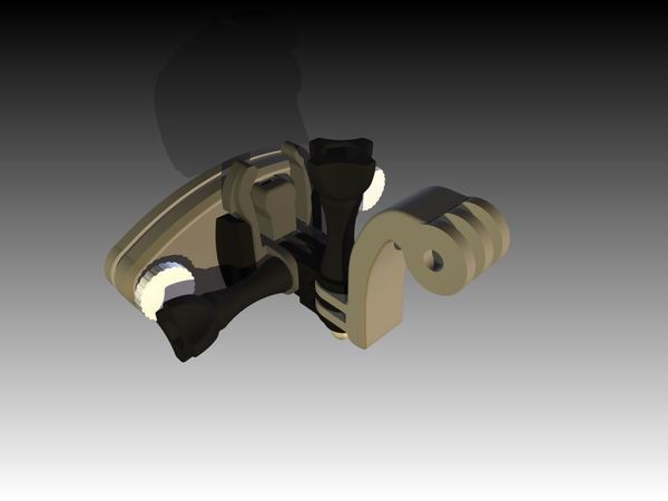 Gopro backpack mount
