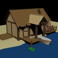 Wooden Hut - Thumbnail 1