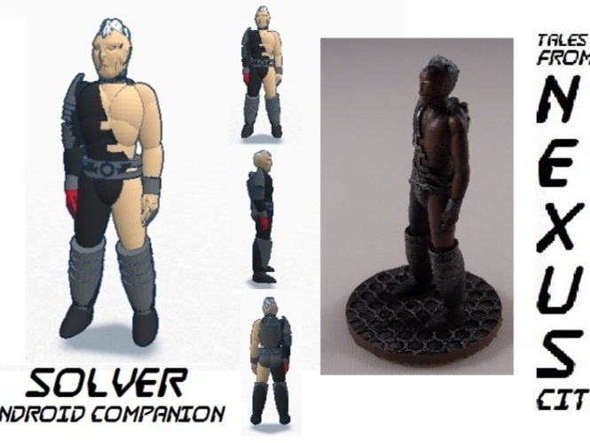 Solver, Android Companion 3D Print 1247