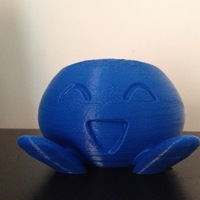 ODDRAIN : Oddish High Poly Planter [Printable without supports] - Thumbnail 2