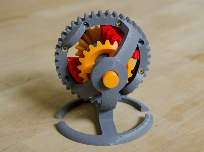 Spherical Differential 3D Print 124782