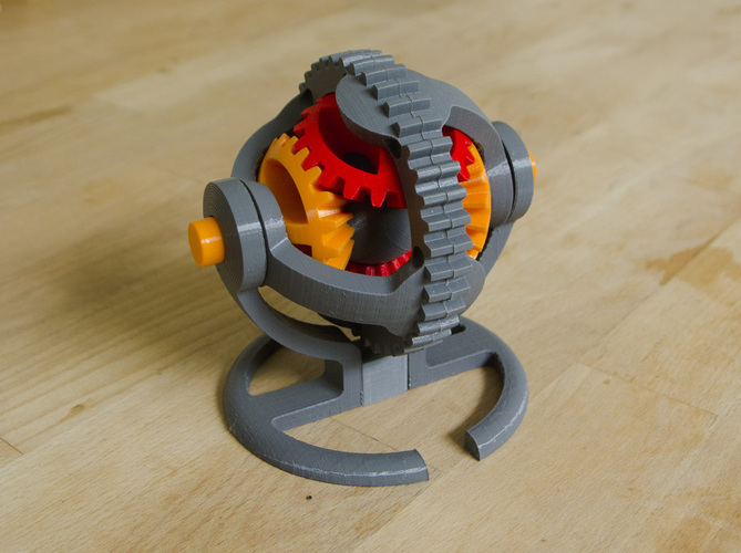 Spherical Differential 3D Print 124784
