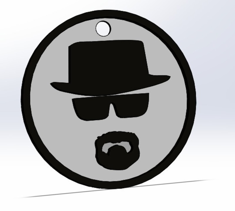 Breaking bad keychain