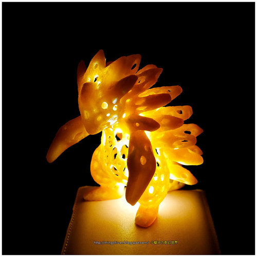 Sandslash Lamps - Voronoi Style 3D Print 124854
