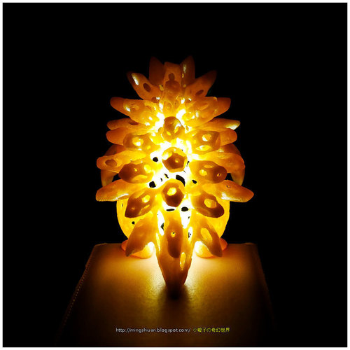 Sandslash Lamps - Voronoi Style 3D Print 124855