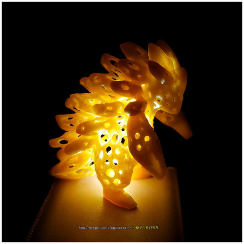 Sandslash Lamps - Voronoi Style 3D Print 124857