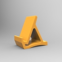Small Robust Phone Stand v1.0 3D Printing 124892