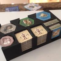 Castles of Burgundy Tile Holder - Thumbnail 2