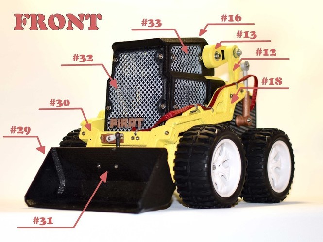 RC Mini Loader 3D Print 124942