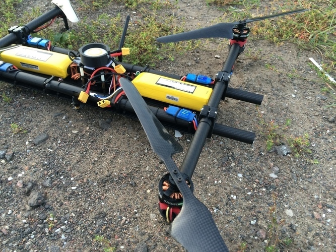 Quadcopter  H frame  3D Print 124983