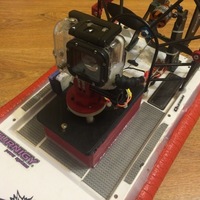 Small HobbyKing Swamp Dawg Air Boat Tuning  under the large battery 3D Printing 124989