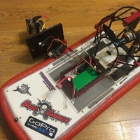 HobbyKing Swamp Dawg Air Boat Tuning  under the large battery - Thumbnail 3