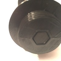 Wanhao Duplicator 6 Filament Spool Holder with printed bearings  - Thumbnail 4