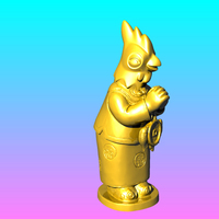 Chinese New Year Rooster wish happy New Year - Thumbnail 1