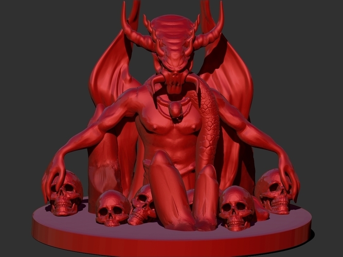 The Devil  3D Print 125096