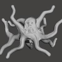 Small AlienBeast of TheDeep 3D Printing 125179