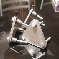 Micromake pulley supports (Kossel,Afinibot,FLsun,Anycubic?) - Thumbnail 1
