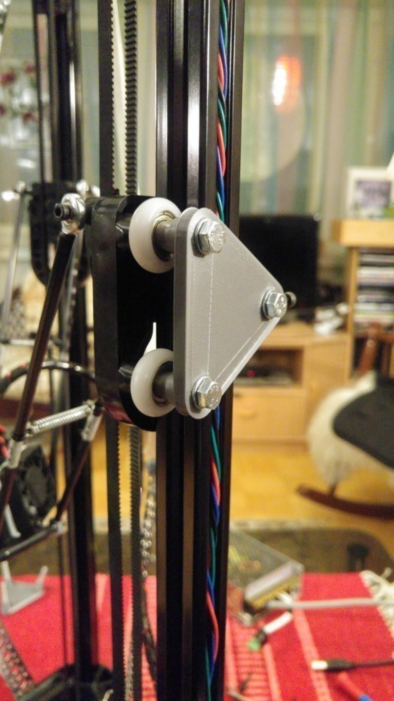 Micromake pulley supports (Kossel,Afinibot,FLsun,Anycubic?)