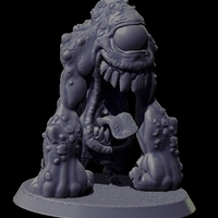 Small Shadow Beast 3D Printing 125230