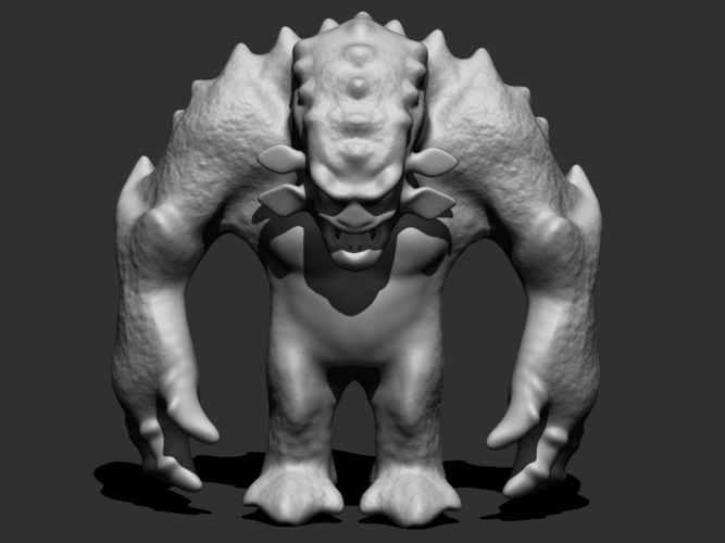 The Creature  3D Print 125281