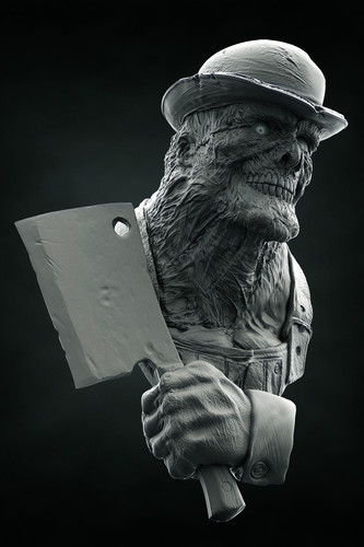 Butcher 3D Print 125294