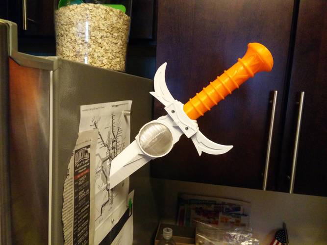  Sword of Omens (Dagger) ...or Fridge Magnet 3D Print 125361