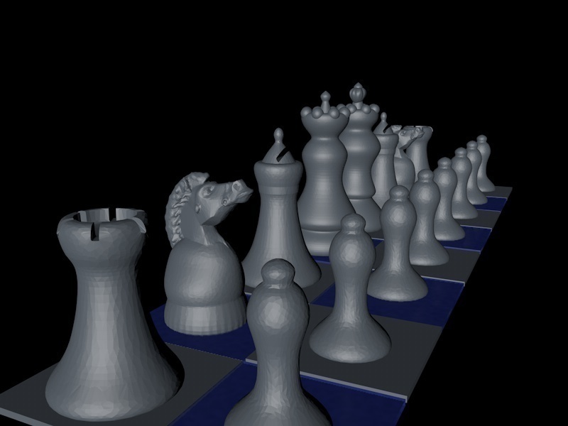 Chess Game "easy print"