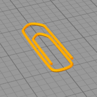 Small Paper Clip 3D Printing 125419