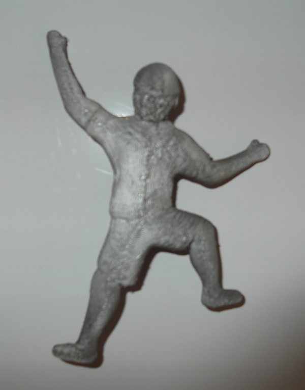 Rock Climber Fridge Magnet.