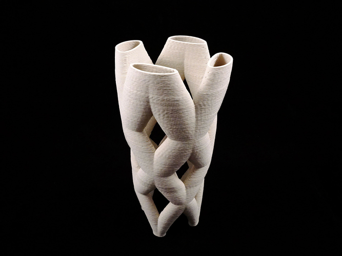 Sculpture_pipe – 07232016 3D ceramic 3D Print 125635