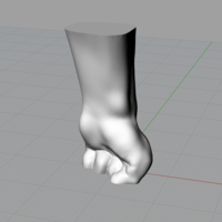 Fist – 11292016 3D ceramic - Thumbnail 1