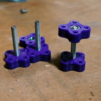 Small Simple knob (1/4"-20 hardware) 3D Printing 125867