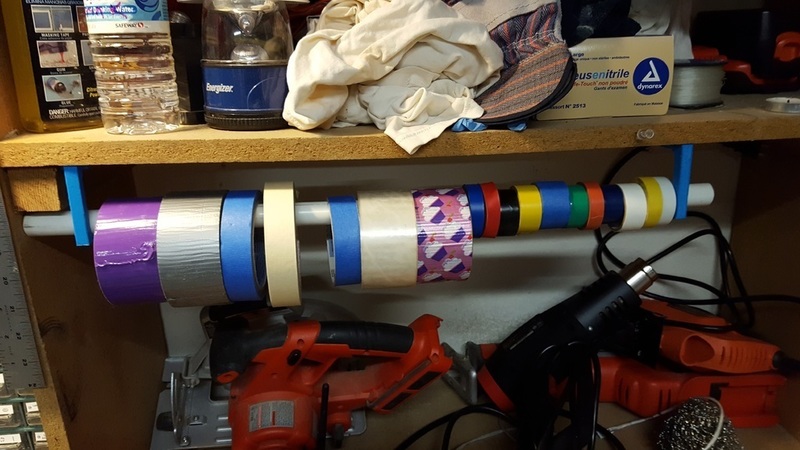 Under cabinet or shelf J-Hook