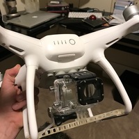 DJI Phantom 4 Flight Rack w/GOPRO mount - Thumbnail 3