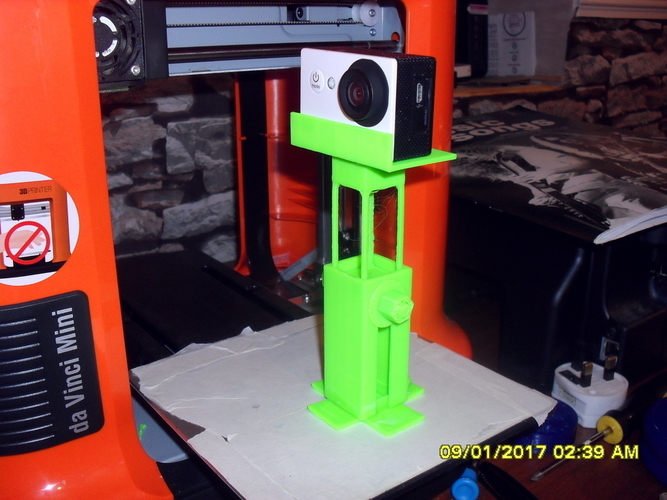 Adjustable mini camera stand 3D Print 126037