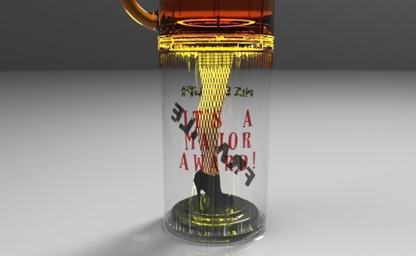 A Christmas Story Mug (Leg Lamp) 3D Print 126049