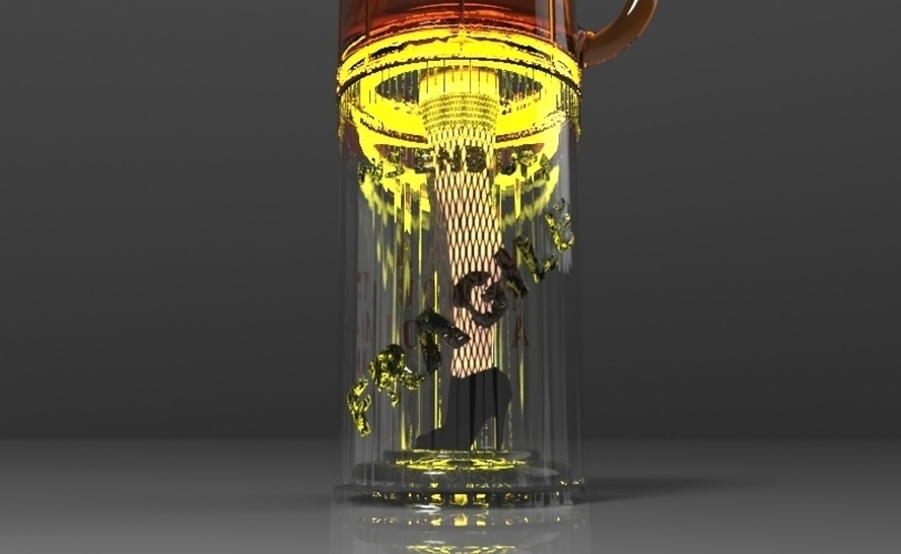 A Christmas Story Mug (Leg Lamp) 3D Print 126051