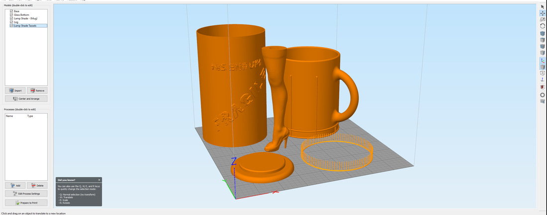 A Christmas Story Mug (Leg Lamp) 3D Print 126056