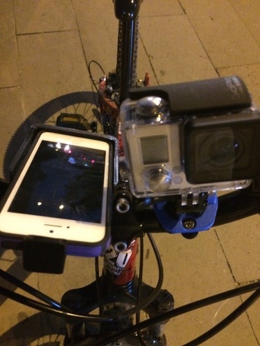 GoPro & iPhone 5 Universal Bike Mount 3D Print 126158