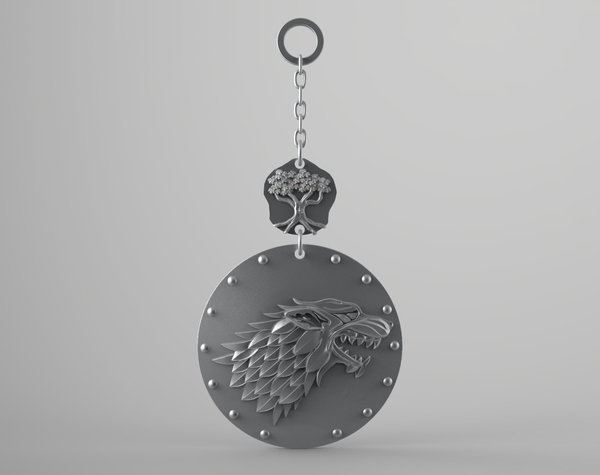 House Stark - Keychain