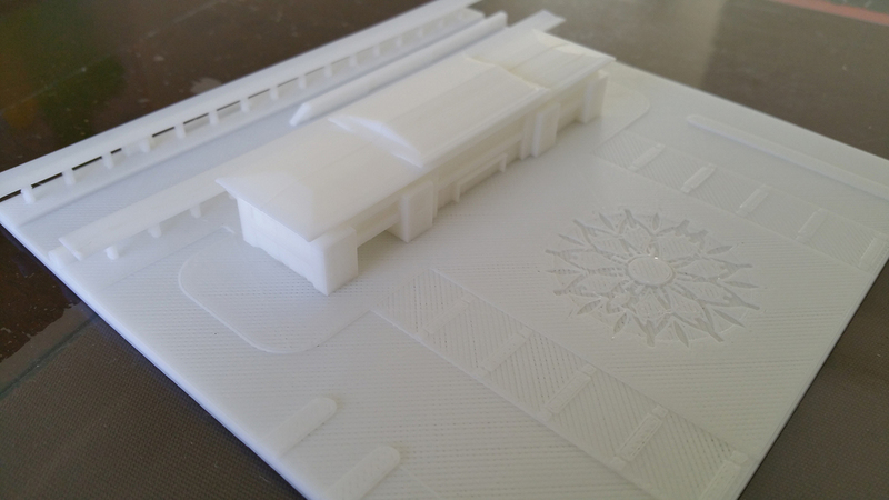 The high speed railway station design