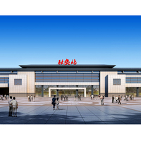 The high speed railway station design - Thumbnail 6