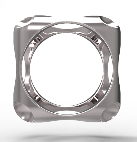 Cube Ring 3D Print 126378