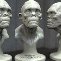 Small Alternate Chimp 3D Printing 126390