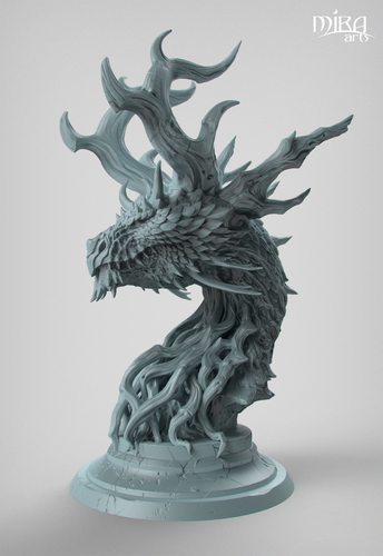 Forest Dragon 3D Print 126476