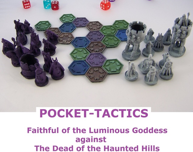 Pocket-Tactics Faithful of Luminous Goddess (Beta) 3D Print 1266