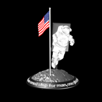 Astronaut Smart Phone Stand (Neil Armstrong) - Thumbnail 6